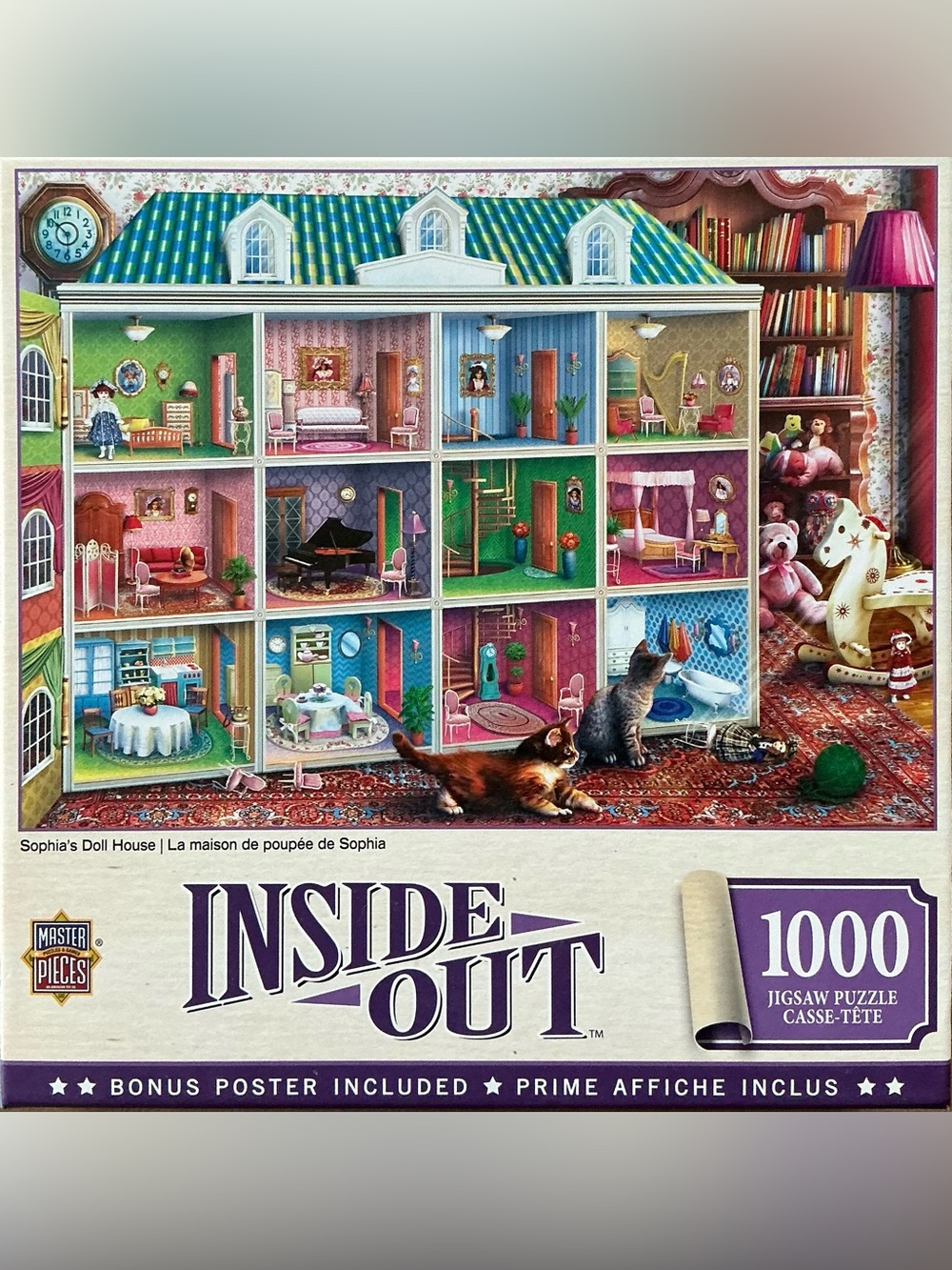 Masterpieces “Sophia’s Doll House”  1000 piece puzzle